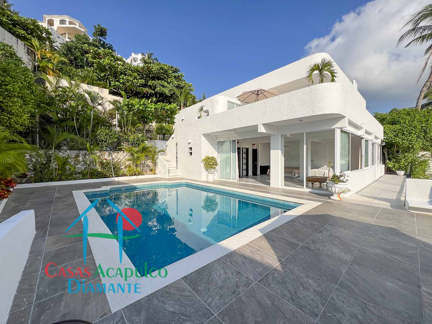 Villa Judith - Terraza y alberca 5 Villa Judith - Terraza y alberca 5